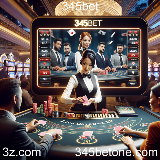 Experiência de Cassino Ao Vivo em 345bet: A Emoção dos Jogos Reais Online